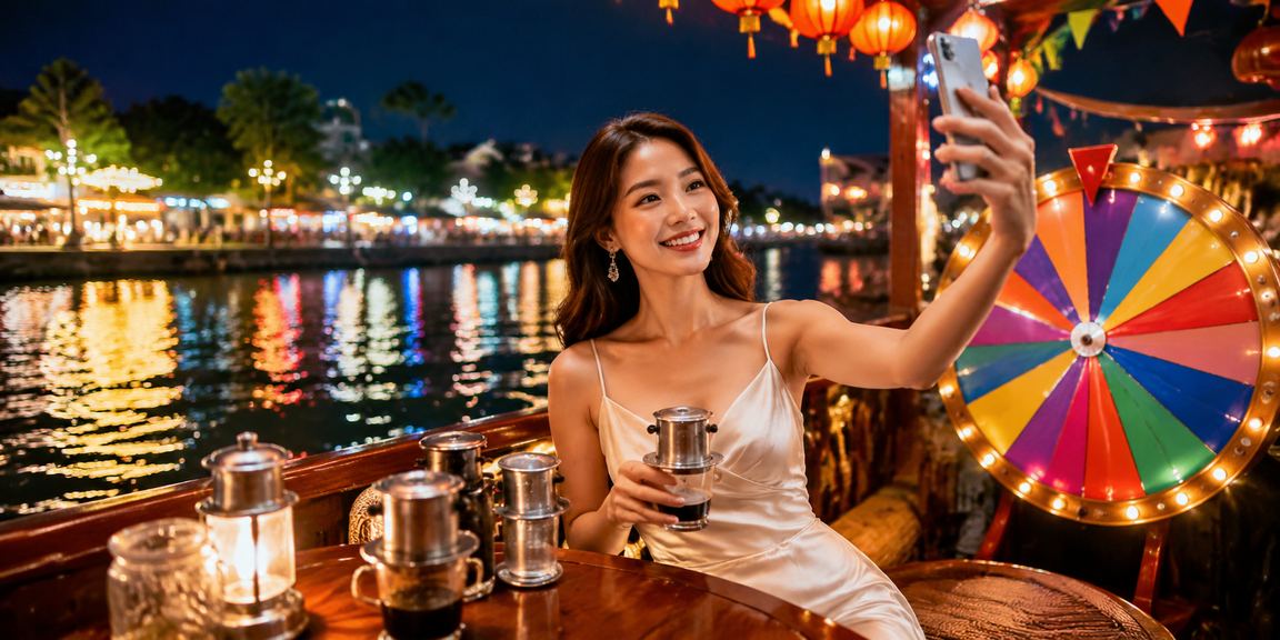 Người chơi Roulette trực tuyến tại quán cà phê Hà Nội về đêm qua 1050
